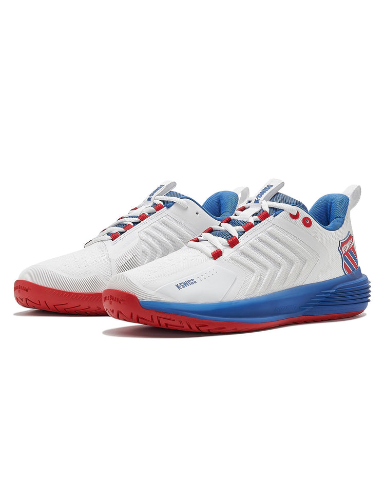 06988-119-M | MEN'S ULTRASHOT 3 TENNIS SHOES | WMBL WHT/MARS RED