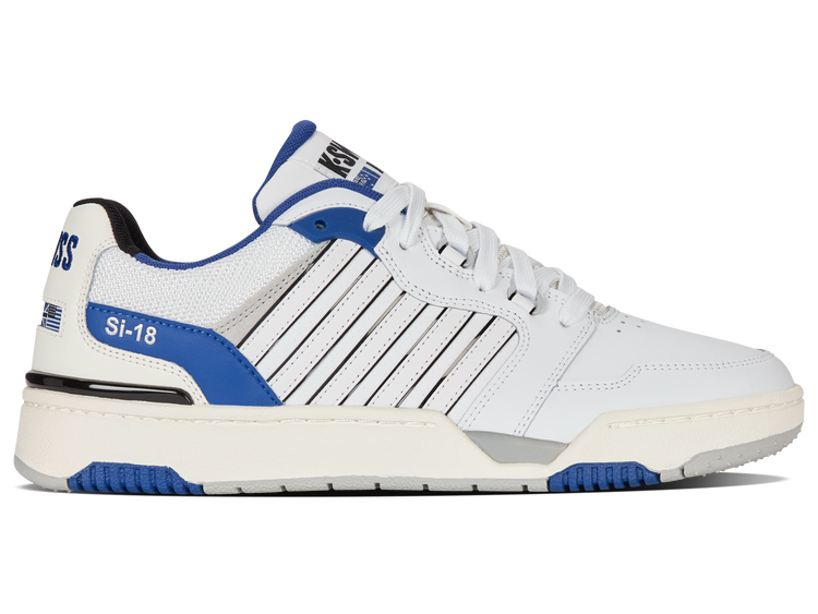 08531-125-M | SI-18 RIVAL | WHITE/BLUE QUARTZ/BLACK