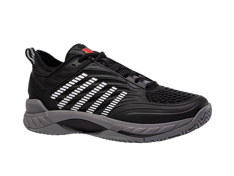 09071-038-M | HYPERCOURT SUPREME 2 | BLACK/STEEL GRAY/FIREY RED