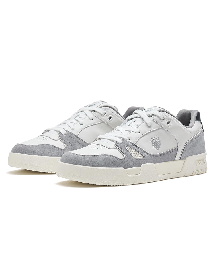 09352-114-M | MEN'S GRANCOURT LEATHER SNEAKERS | WIMBLEDON WHITE/TOFU