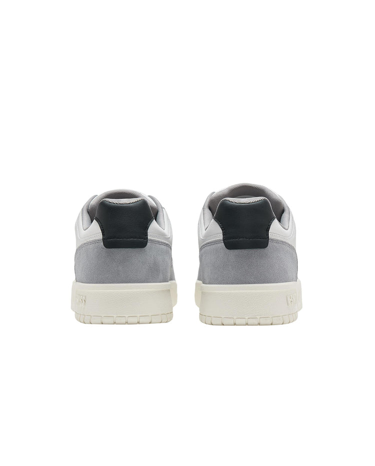 09352-114-M | MEN'S GRANCOURT LEATHER SNEAKERS | WIMBLEDON WHITE/TOFU