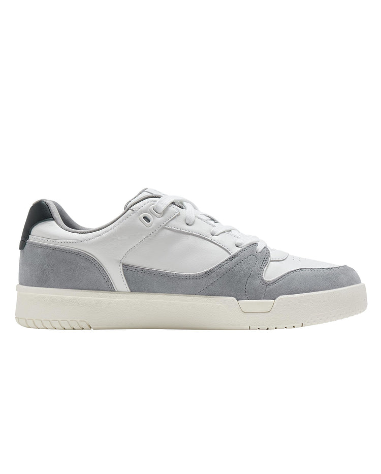 09352-114-M | MEN'S GRANCOURT LEATHER SNEAKERS | WIMBLEDON WHITE/TOFU