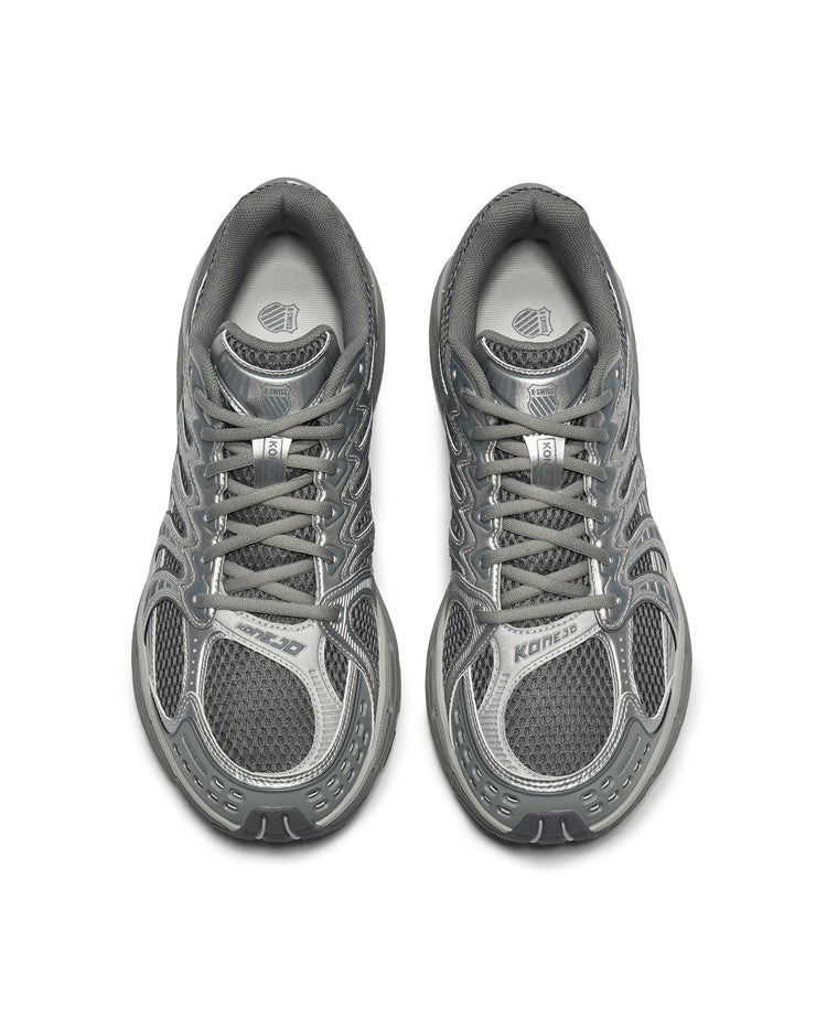09476-022-M | MEN'S KONEJO SNEAKERS | SILVER/NEUTRAL GRAY
