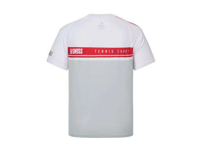 1010678-155 | COURT SHORT SLEEVE T-SHIRT | WHITE/MISC