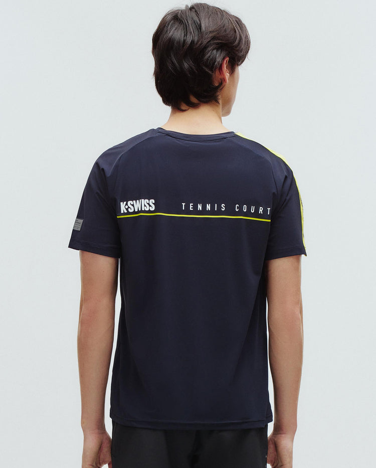 1010678-495 | COURT SHORT SLEEVE T-SHIRT | BLUE/MISC