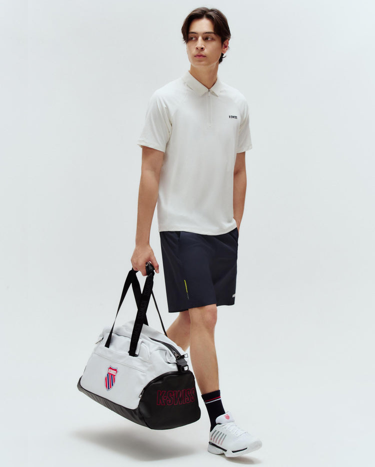 1010680-495 | LOGO WOVEN SHORTS | BLUE/MISC