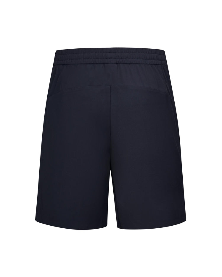 1010680-495 | LOGO WOVEN SHORTS | BLUE/MISC