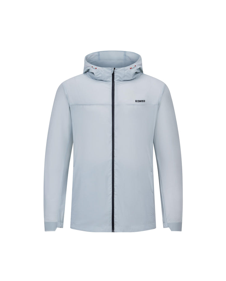 1010682-094 | MEN'S K-SWISS LOGO HOODED JACEKT | GRAY/ASST