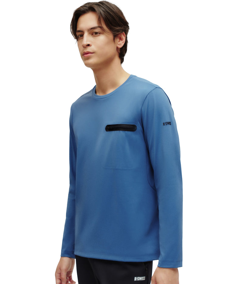 1010703-494 | MEN'S POCKET LONG SLEEVES T-SHIRT | DENIM/ASST