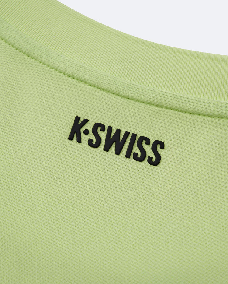 1010762-334 | MEN'S K-SWISS LOGO SHORT SLEEVES T-SHIRT | GREEN/MULTI