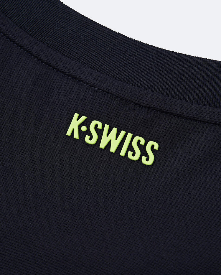 1010762-495 | MEN'S K-SWISS LOGO SHORT SLEEVES T-SHIRT | BLUE/MISC