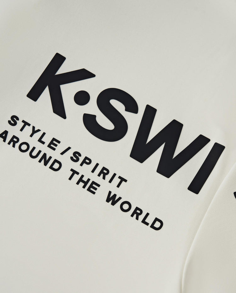 1010763-115 | MEN'S K-SWISS LOGO POLO SHIRT | WHITE/SPECIAL