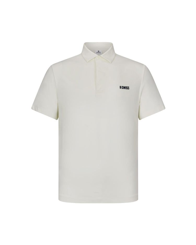 1010763-115 | MEN'S K-SWISS LOGO POLO SHIRT | WHITE/SPECIAL
