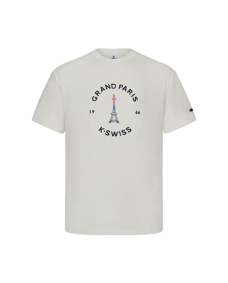 1010777-115 | MEN'S GRAND PARIS LOGO T-SHIRT | WHITE/SPECIAL