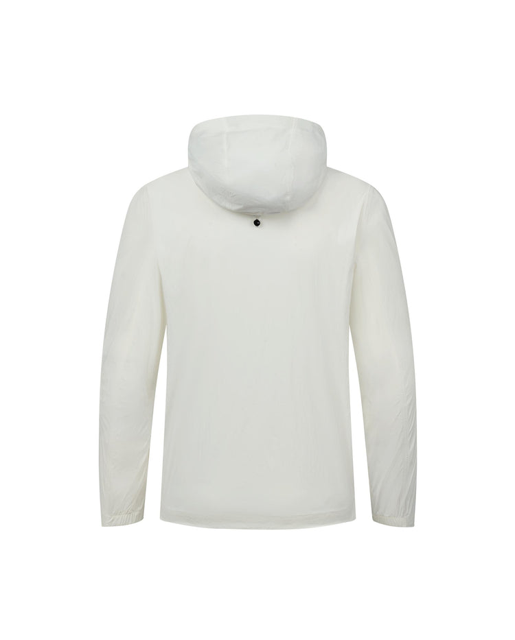 1010780-115 | MEN'S K-SWISS LOGO HOODED JACKET | WHITE/SPECIAL