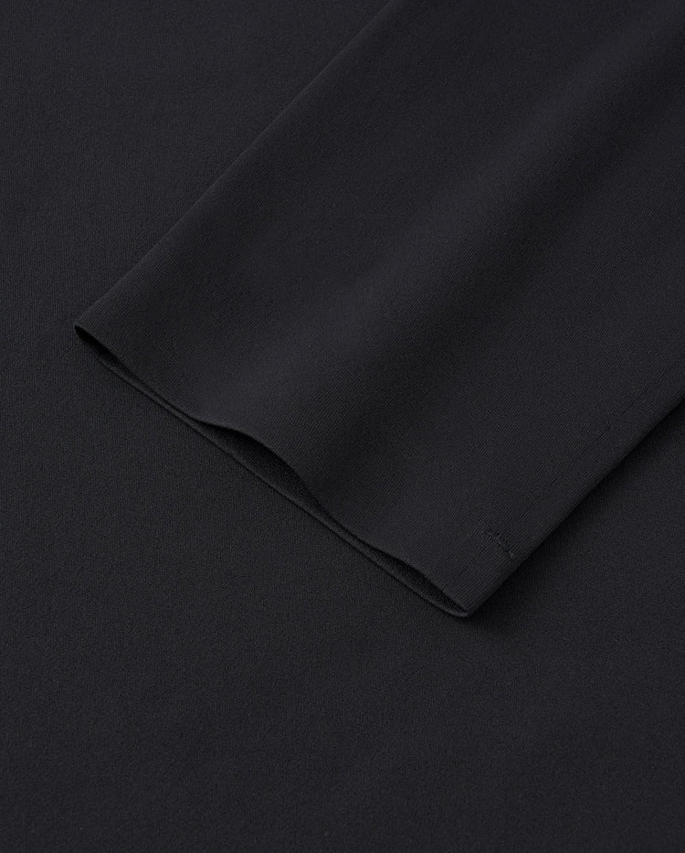 1010796-008 | MEN'S K·WEISS MIRCO-FLEECE LONG SLEEVES T-SHIRT | BLACK