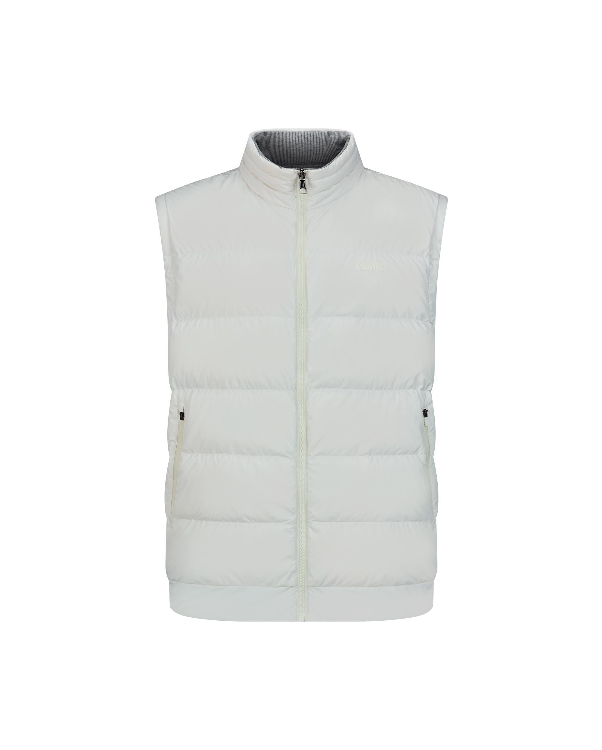 MEN'S K-SWISS LOGO REVERSIBLE DOWN VEST – K-SWISS Official Online