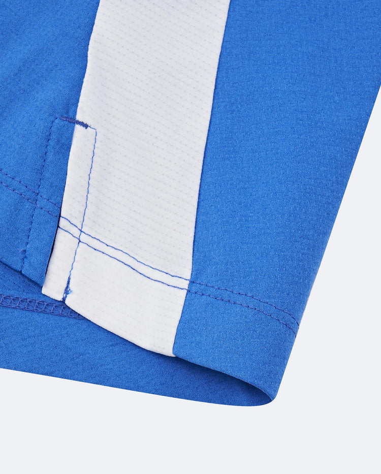 1011173-428 | MEN'S K-SWISS LOGO COLOR BLOCKS QUICK-DRY T-SHIRT | AQUARIUS