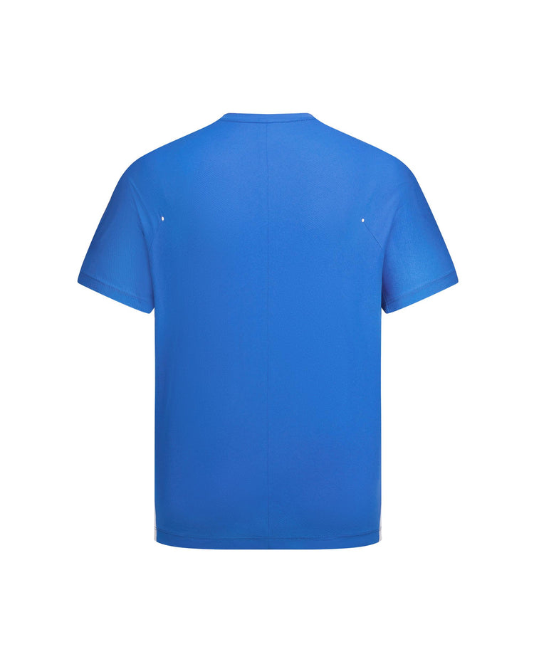 1011173-428 | MEN'S K-SWISS LOGO COLOR BLOCKS QUICK-DRY T-SHIRT | AQUARIUS