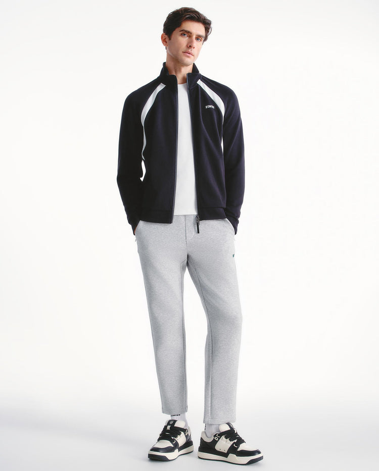 1011473-008 | MEN'S K-SWISS LOGO COLOR BLOCKS JACKET | BLACK