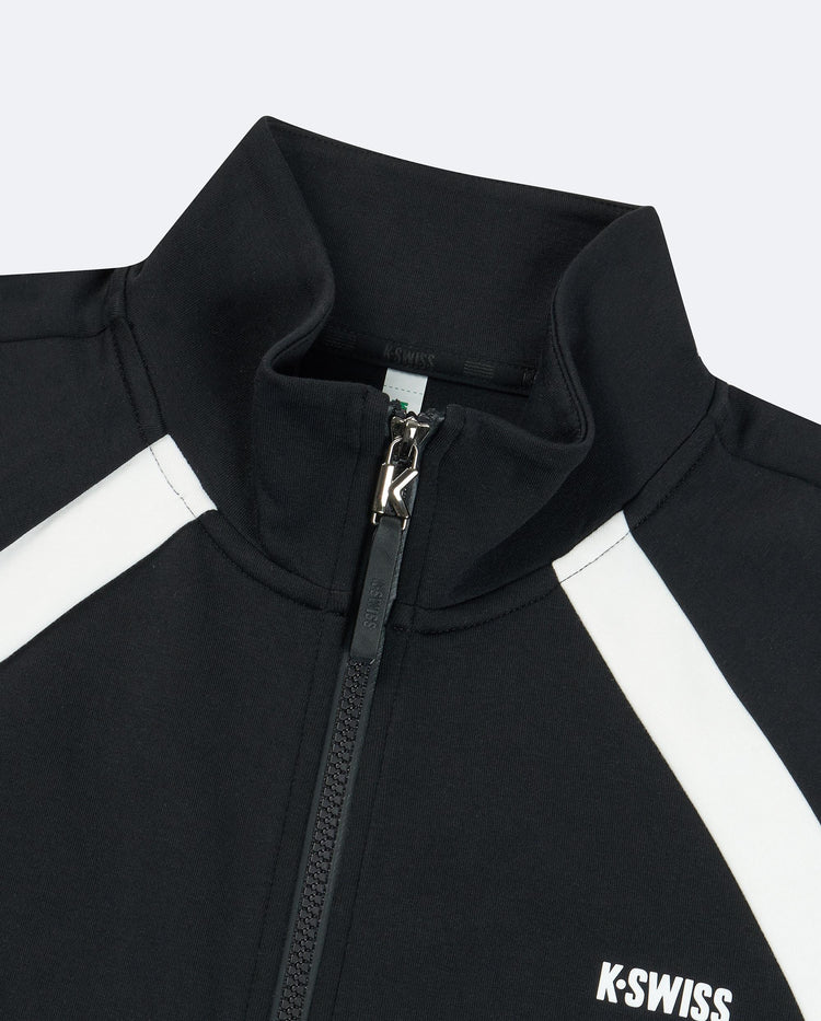 1011473-008 | MEN'S K-SWISS LOGO COLOR BLOCKS JACKET | BLACK