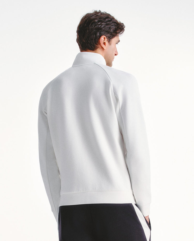 1011473-161 | MEN'S K-SWISS LOGO COLOR BLOCKS JACKET | WHITE