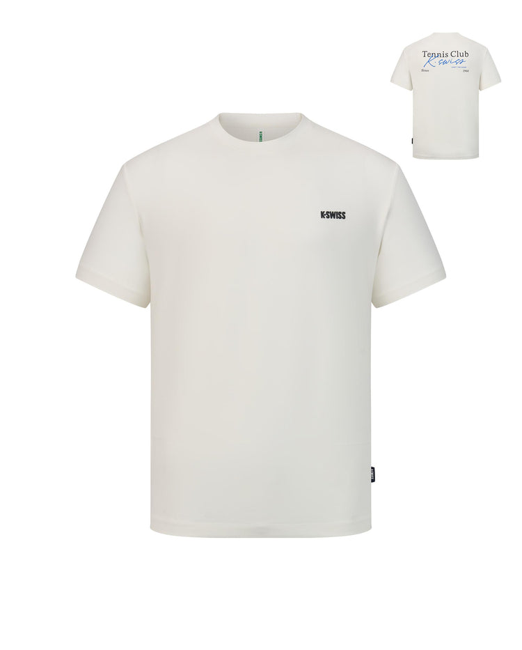 1011554-161 | MEN'S K-SWISS LOGO T-SHIRT | WHITE