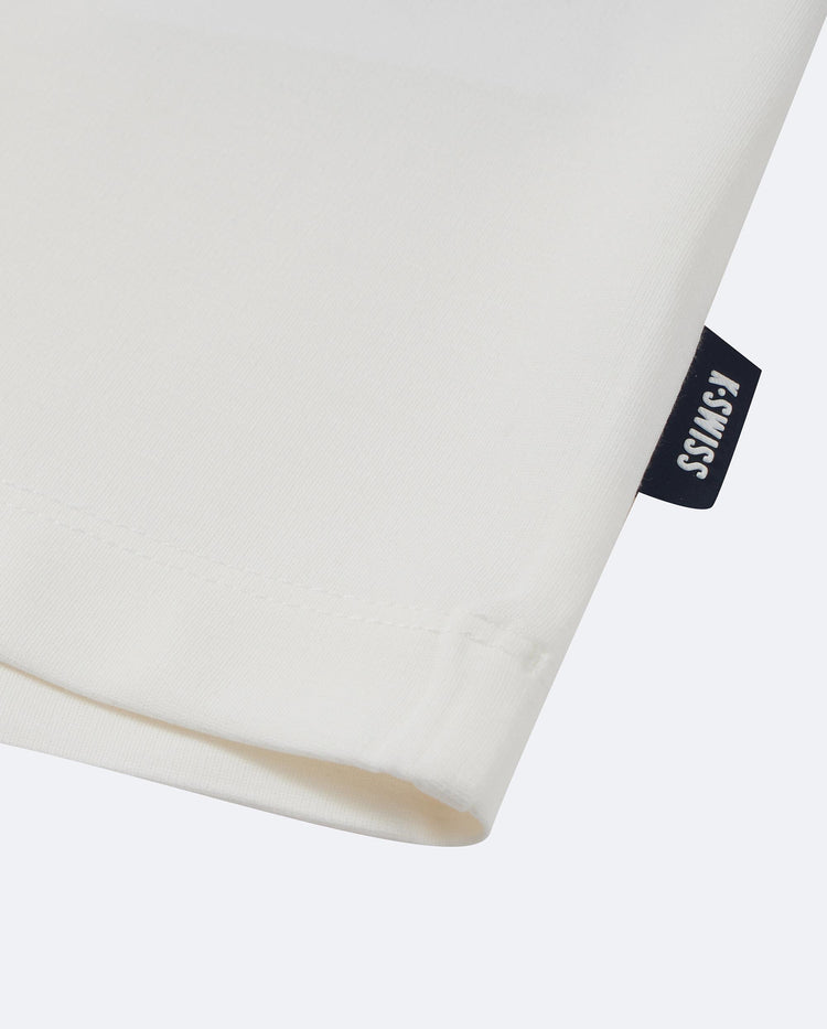 1011554-161 | MEN'S K-SWISS LOGO T-SHIRT | WHITE