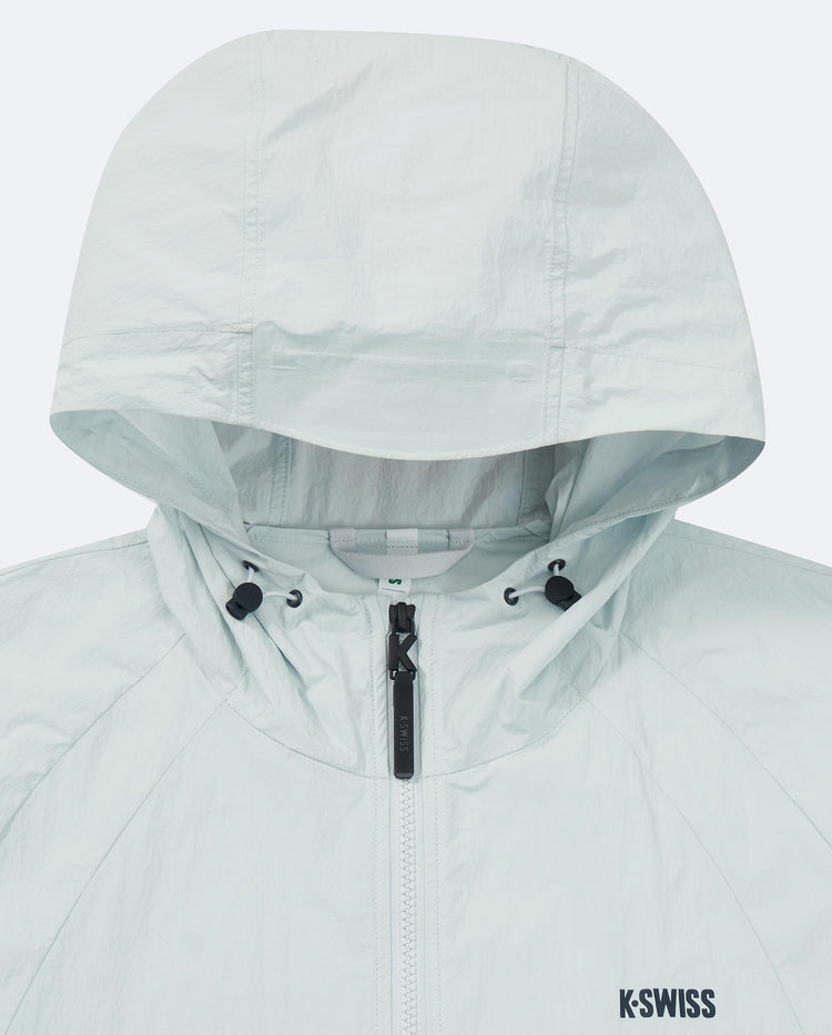 1011556-077 | HOODED JACKET 'TENNIS CLUB' | GREY