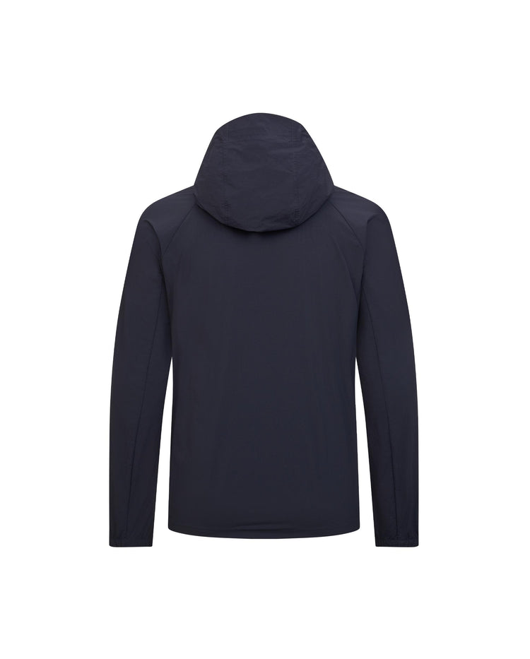 1011556-401 | HOODED JACKET 'TENNIS CLUB' | NAVY