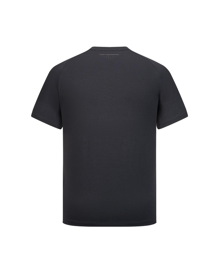 1011568-008 | T-SHIRT 'CRAFT THE COURT' QUICK-DRY UPF50+ | BLACK
