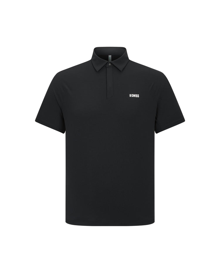 1011644-008 | MEN'S UPF50+ SWEAT ABSORB QUICK-DRY POLO SHIRT | BLACK