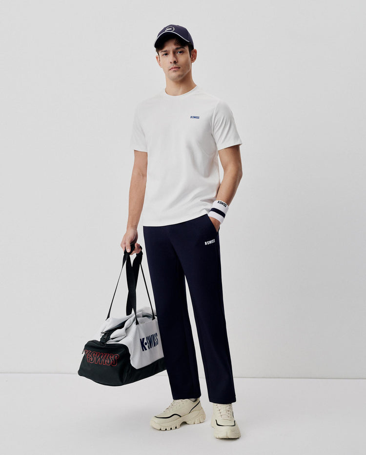 1012038-014 | MEN'S K-SWISS LOGO STRAIGHT PANTS | NAVY