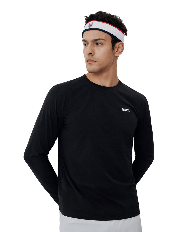 1012044-008 | MEN'S UV RESISTANT SWEAT ABSORB QUICK-DRY T-SHIRT | BLACK