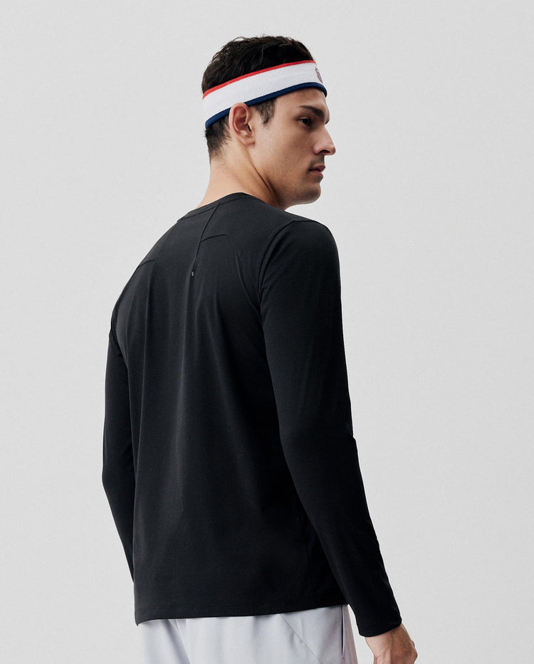 1012044-008 | MEN'S UV RESISTANT SWEAT ABSORB QUICK-DRY T-SHIRT | BLACK