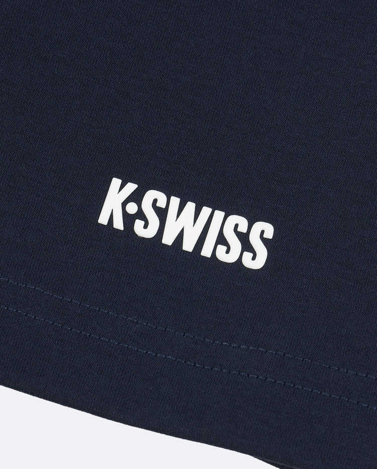 1012053-014 | MEN'S K-SWISS TENNIS CLUB LOGO SHORTS | NAVY