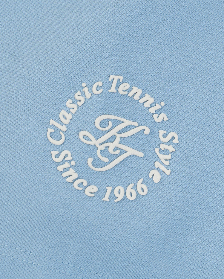 1012054-414 | MEN'S K-SWISS LOGO COLOR BLOCKS T-SHIRT | BLUE