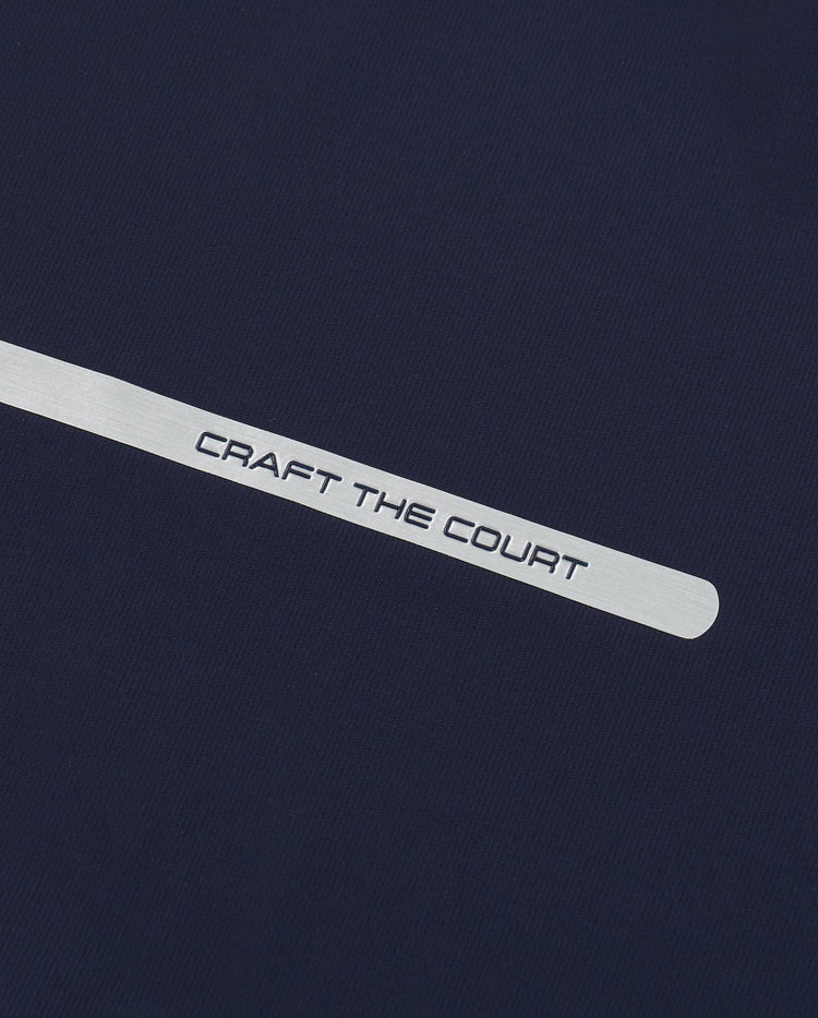 1012056-499 | MEN'S K-SWISS LOGO STAND COLLAR JACKET | NAVY