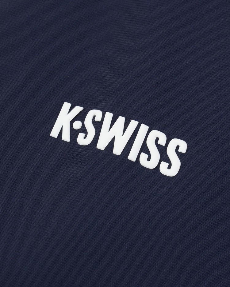 1012056-499 | MEN'S K-SWISS LOGO STAND COLLAR JACKET | NAVY