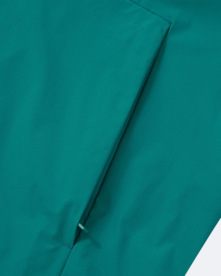 1012057-304 | MEN'S K-SWISS LOGO UPF50+ COOL FEEL HOODED JACKET | GREEN
