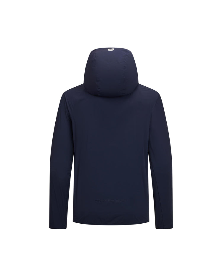 1012057-499 | MEN'S K-SWISS LOGO UPF50+ COOL FEEL HOODED JACKET | NAVY