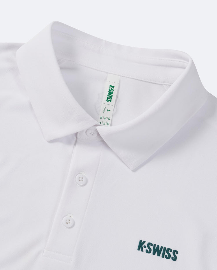 1012060-101 | MEN'S UPF50+ SWEAT ABSORB QUICK-DRY POLO SHIRT | WHITE