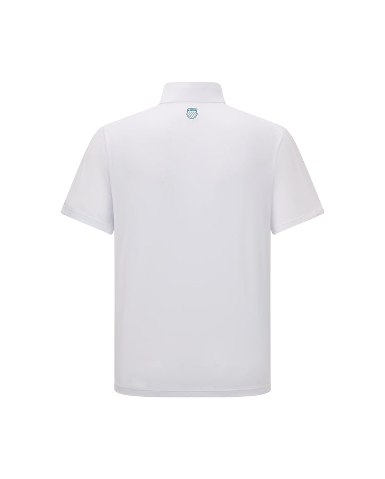 1012060-101 | MEN'S UPF50+ SWEAT ABSORB QUICK-DRY POLO SHIRT | WHITE