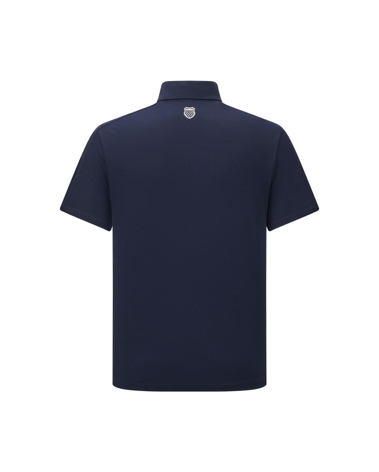 1012060-499 | MEN'S UPF50+ SWEAT ABSORB QUICK-DRY POLO SHIRT | NAVY