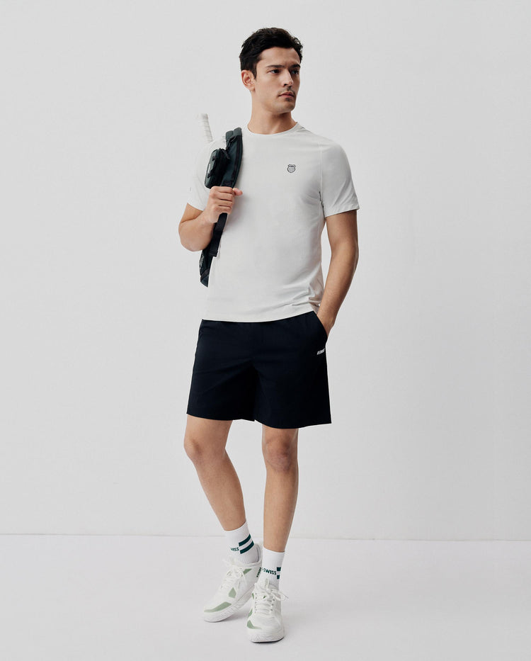 1012062-008 | MEN'S K-SWISS LOGO SHORTS | BLACK