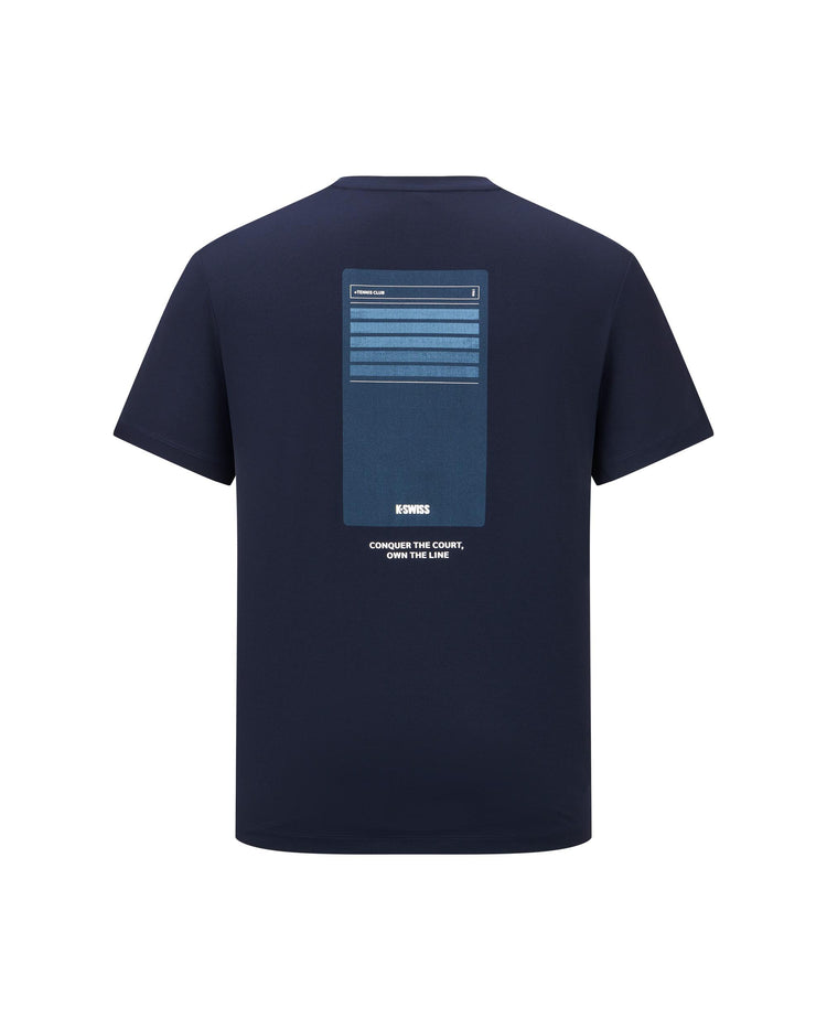 1012063-499 | MEN'S LOGO UPF50+ SWEAT ABSORB QUICK-DRY T-SHIRT | NAVY