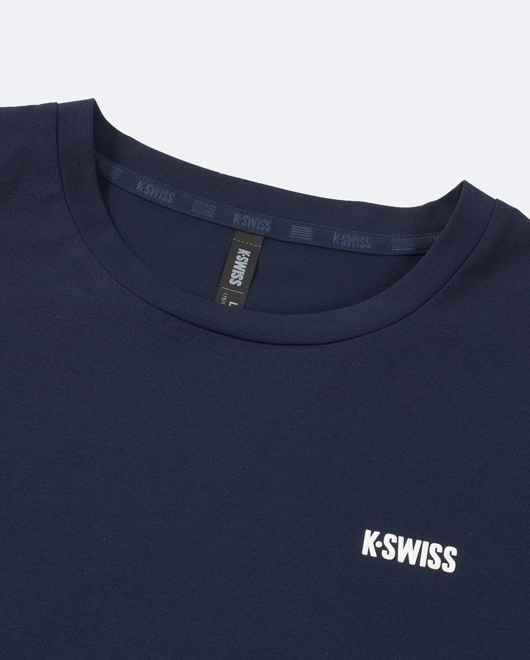 1012063-499 | MEN'S LOGO UPF50+ SWEAT ABSORB QUICK-DRY T-SHIRT | NAVY