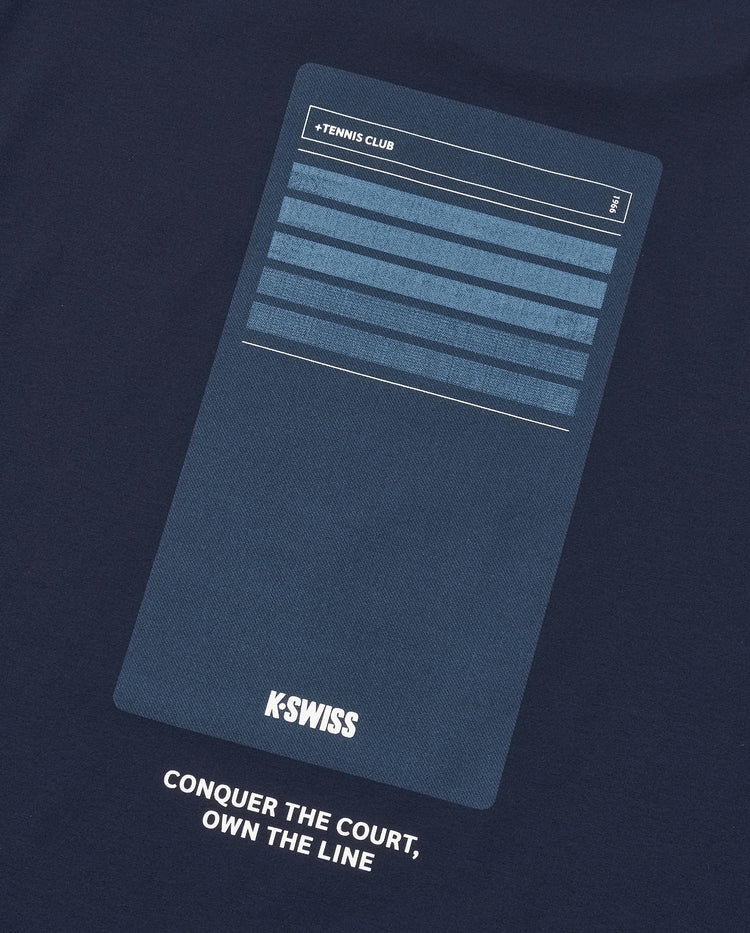1012063-499 | MEN'S LOGO UPF50+ SWEAT ABSORB QUICK-DRY T-SHIRT | NAVY