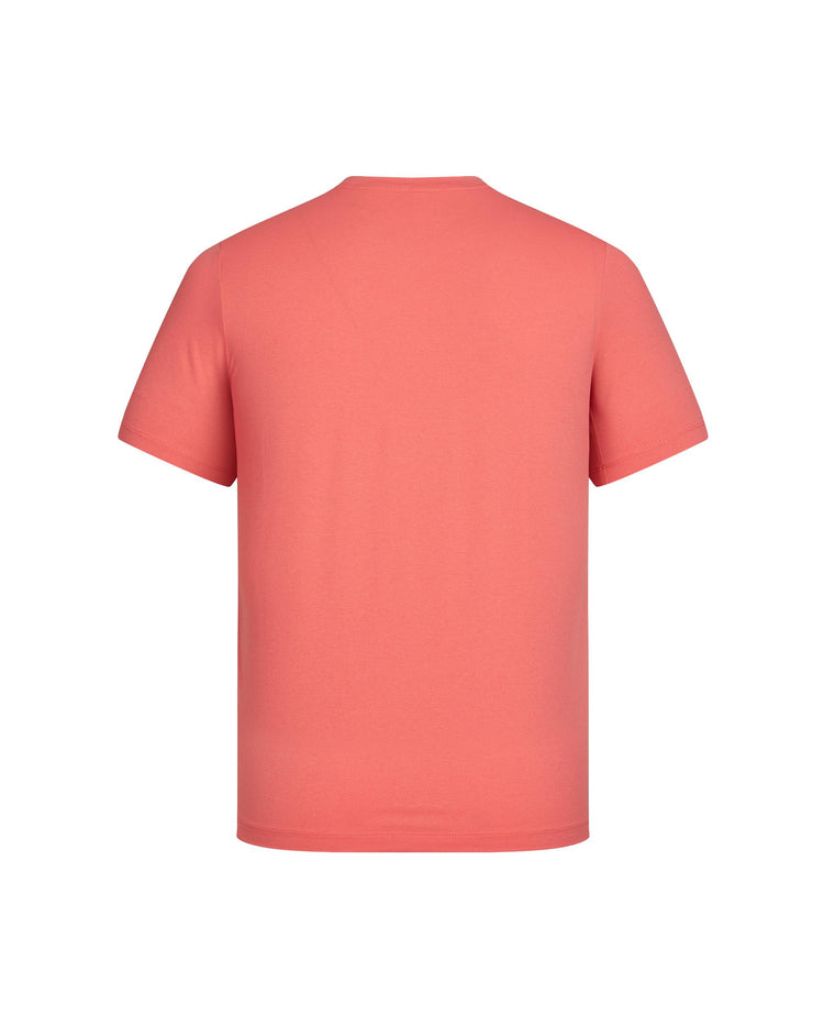 1012064-713 | MEN'S LOGO UPF50+ SWEAT ABSORB QUICK-DRY T-SHIRT | RED