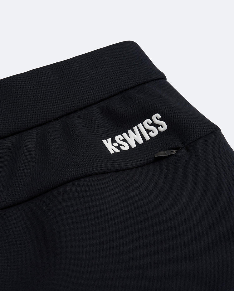 1012074-008 | MEN'S K-SWISS LOGO LOOSE FIT BRUSHED PANTS | BLACK